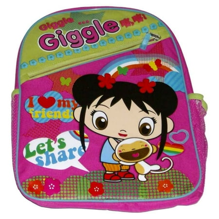 Cranium Giggle Gear - Kai-lan Giggle Girl Backpack School Day Travel Back Pack