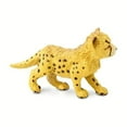 thumbnail image 2 of Safari Ltd. Cheetah Cub Figurine - Lifelike 2.5" Figure - Educational Toy for Boys, Girls, and Kids Ages 3+, 2 of 5