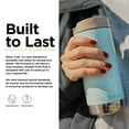 thumbnail image 5 of Klean Kanteen TKWide Insulated Water Bottle with Twist Cap - Stainless Steel Water Bottle - 12 Oz, Blue Tint, 5 of 7