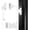 White, variant on Storm and Screen Door Push Button Latch Set, Heavy Duty Zinc Alloy Handle, Fits 5/8" to 1-1/4" Thick. Hole Spacing, Black Finish