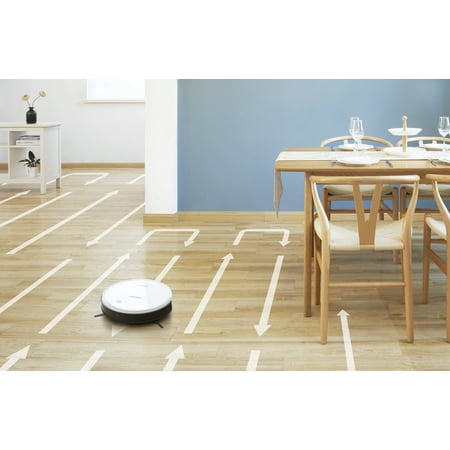 ECOVACS Robotics - DEEBOT 600 Wi-Fi Connected Robot Vacuum - White