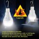 thumbnail image 2 of 2 Piece Solar Powered Led Bulb, 12W Rechargeable Solar Emergency Light with Remote Control for Outdoor, Hiking, Camping, Fishing Tent, 2 of 5