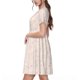 thumbnail image 2 of Easygdp Colorful Dots para Vestido Transpirable de Mujer, Vestido Suelto de Manga Corta con Pliegues y Bolsillos para el Verano, 2 of 6