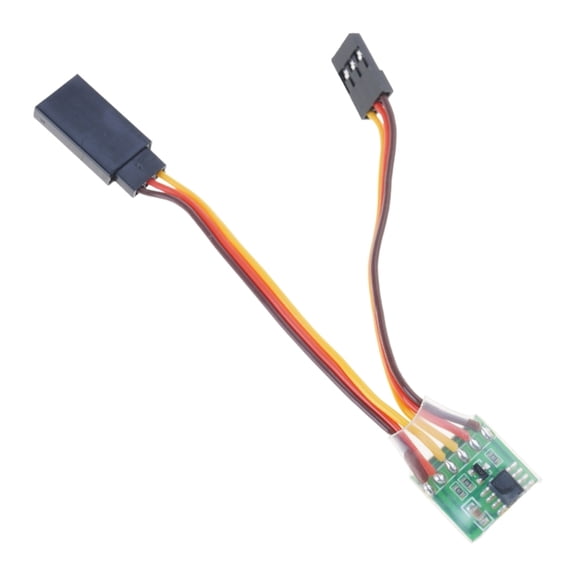 1Pack Universal RC Servo Signal Reverser Rotation Inverter for Aircraft Airplane Steering Gear 5-6V Low Voltage