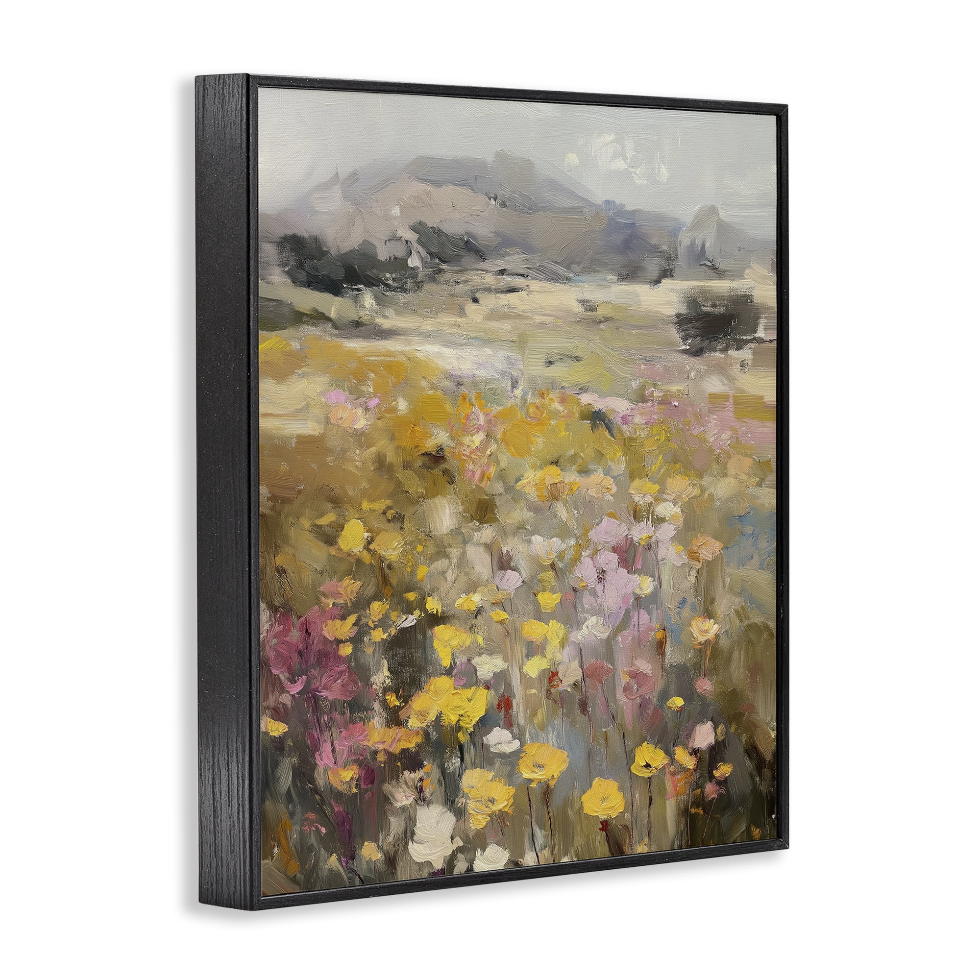 Stupell Industries Meadow's Heartbeat Abstraction Black Framed Giclee Art, design by Svetlana Aleynikova