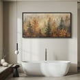 thumbnail image 5 of Large Framed Canvas Print Abstract Modern Wall Art Decorative Ready to Hang Painting for Living room Bedroom - 60"x30" Black Frame, 5 of 9