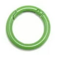 thumbnail image 3 of HOOUN 5 Pcs Candy Color O Ring Openable Keyring Keychain Ring Metal Spring Fastener-Black-41MM, 3 of 8