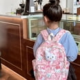 thumbnail image 5 of Mochila escolar Sanrio para niños, My Melody Kuromi Cinnamoroll, Hello Kitty, bonita mochila de gran capacidad, nueva moda, 5 of 5