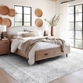 thumbnail image 5 of Boho Area Rug x Carpet Rugs for Living Room Bedroom Moroccan-Machine Washable Rugs for Bedroom Dining Room Living Room Rug Neutral Taupe, 5 of 5