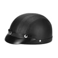 thumbnail image 4 of Casco de Bicicleta PU Cuero Absorción de Choque Transpirable Casco de Patineta Portátil de Verano para Motos para Patinar Bicicleta de Montaña Negro, 4 of 8