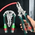 thumbnail image 3 of Multifunctional Wire Stripper Pliers Cable Cutter Pliers with Builts In Voltage Tester for Technicians and Hobbyists, 3 of 9