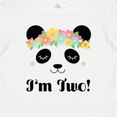 thumbnail image 4 of Inktastic 2nd Birthday Panda Face 2 Year Old Girl Girls Baby T-Shirt, 4 of 5