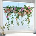 thumbnail image 1 of Adhesivos para ventanas, frescos, multicolores, flores, vid, PVC, 1 of 3