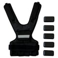 thumbnail image 2 of iRunsports Women 30lbs Cast Iron Weighted Vest, Iron Weights included, Strength Training for Cross Fit, Heavy Duty Weighted Exercise Vest, 2 of 5
