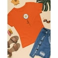 thumbnail image 3 of Love Daisy Positive Heart  T-Shirt Women -Image by Shutterstock, Female 4X-Large, 3 of 4