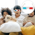 thumbnail image 1 of LOLIPPYY 30Pcs Portable 3D Cardboard Glasses Anaglyph Style for Video Watching and Decoration, 1 of 8