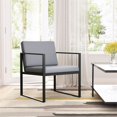 thumbnail image 2 of ZUO Fauteuil Claremont Gris, 2 of 11