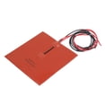 thumbnail image 2 of Silicone Heater Pad Heating Mat 180℃ 200x200mm 200W Accessory for 3D Printer Hotbed DC12V, 2 of 15