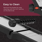 Mueller Living Mandoline Stainless Steel Slicer for Cooking, Julienne, Vegetable & Fruit Chopper