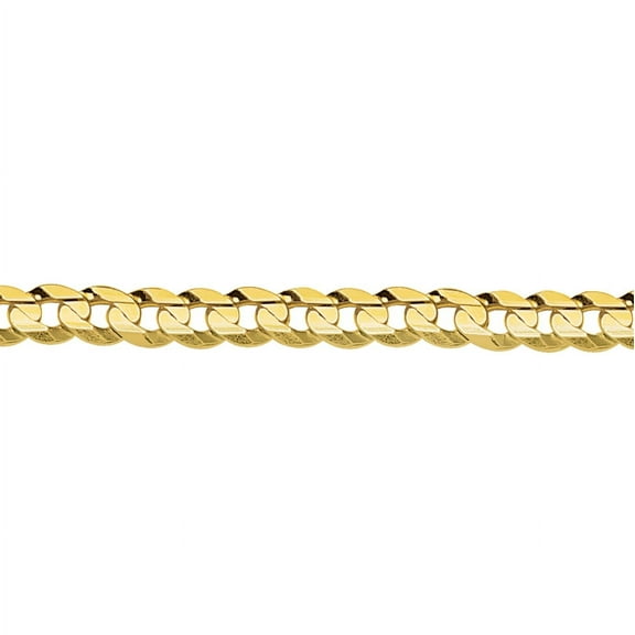10K Yellow Gold 5.8 Curb Chain in 16 inch, 20 inch, & 18 inch