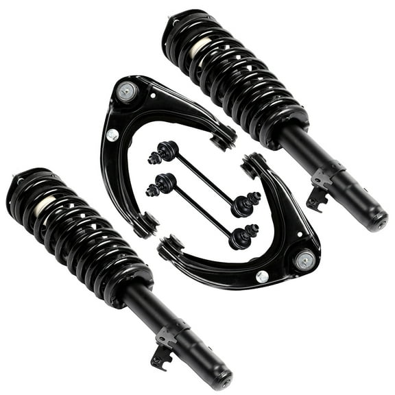 ECCPP Front Strut Spring Assembly, Control Arm and Ball Joint Assembly, Stabilizer Bar Link Fit for 2003 2004 2005 2006 2007 for Mazda 6 Set of 6