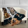 thumbnail image 4 of Personalised Blanket, Customised Photo Blankets, Personalised Flannel Blankets, Upload Photo as a Gift for Your Family Friend, Suitable for All Kinds of Anniversaries, 1 Photo, 4 of 6