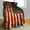American Flag & Baseball, variant on Vintage American Flag Blanket Patriotic Style, Warm Throw Blanket Memorial Gifts for Soldiers, Veterans, Men, Boys (60x80 Inches)
