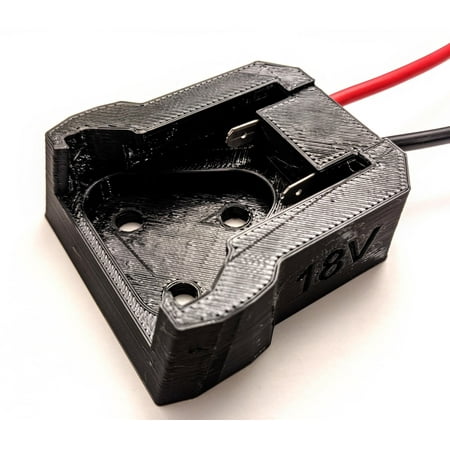 

Milwaukee M18 Battery Adapter Holder Dock with Wires for Power Wheels Upgrade with Warranty