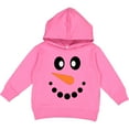 thumbnail image 2 of Inktastic Cute Smiling Snowman Face with Carrot Nose Toddler Hoodie, 2 of 4