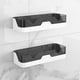 thumbnail image 3 of 2 / Set Estante champú Organizador de baño Cesta Orificio de drenaje Gris Sunnimix Rack de almacenamiento de montaje en pared, 3 of 8