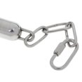 thumbnail image 4 of Pájaro campana de acero inoxidable juguetes masticar loro juguete colgante S S Yuyangstore Bird Bell Toy, 4 of 8