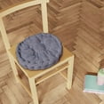 thumbnail image 5 of Fmbmuo Thick Seat Cushion Round 16x16 Inch Fade Resistant Seat Cushions, 1Pcs Cotton Modern Cushion (Gray), 5 of 6