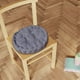 thumbnail image 5 of Cojín de grano de maíz, cojín grueso hecho a mano, cojín de tatami, cojín de pana para asiento de silla, 5 of 6