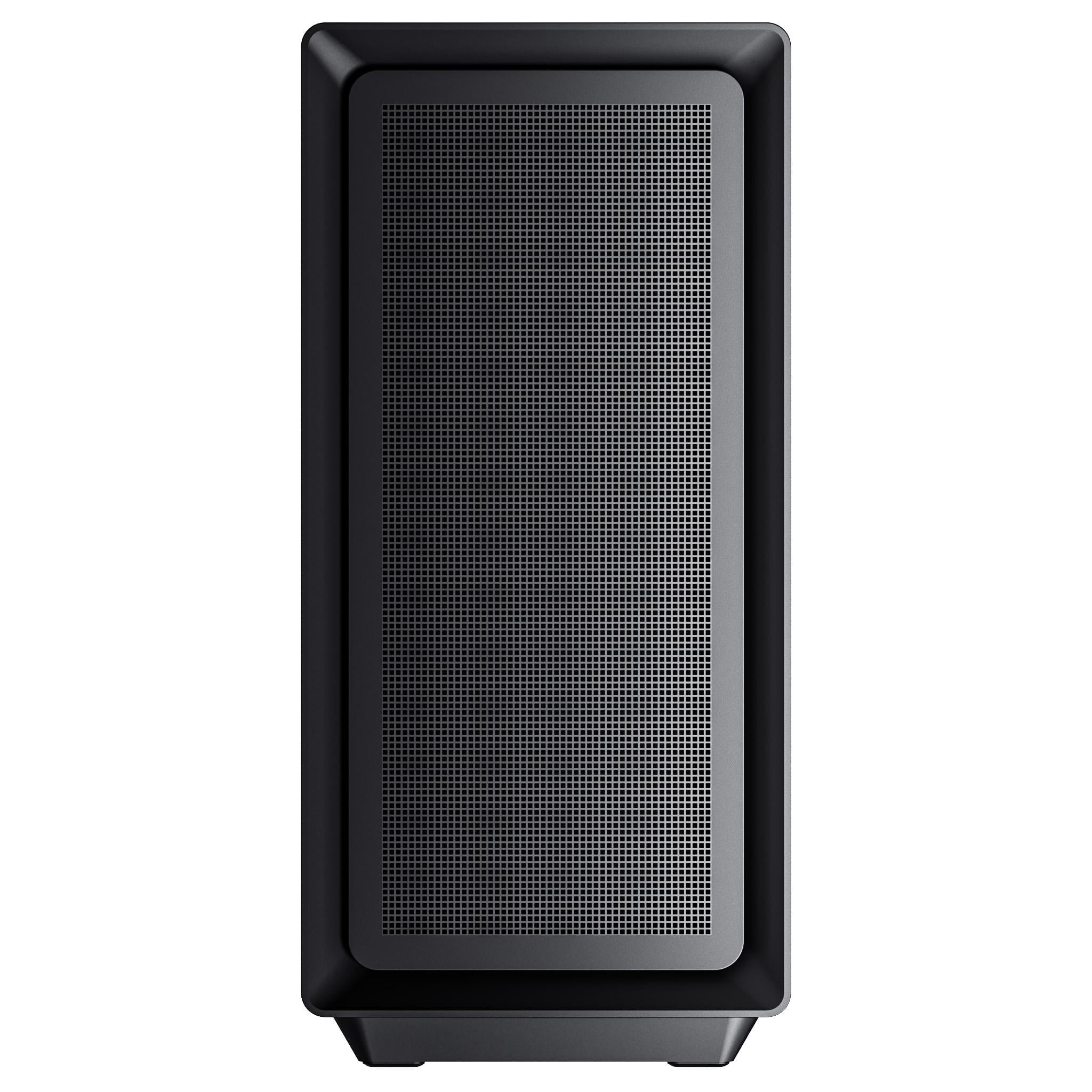 Rosewill Helium Air Mid Tower E-ATX Gaming Case, Mesh Panel, Tool-less, High-Airflow, Cable Management system, USB 3.1, included 1x 140mm PWM Fan, Black