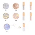 thumbnail image 5 of WIFKLSIIPG Beauty Makeup Edition, Liquid Glitter Eyeshadow | Matte Shimmer Metallic, Long Lasting, Quick Drying | High-impact, Multi-Dimension Eye Looks KBeauty 10ml, 5 of 5