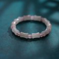 thumbnail image 2 of Examen en tierra pulsera mujer trenzada mano cuerda suerte bambú pulsera niños cuerda roja niñas regalo estilo pastoral 880G gradiente rosa uno, 2 of 2