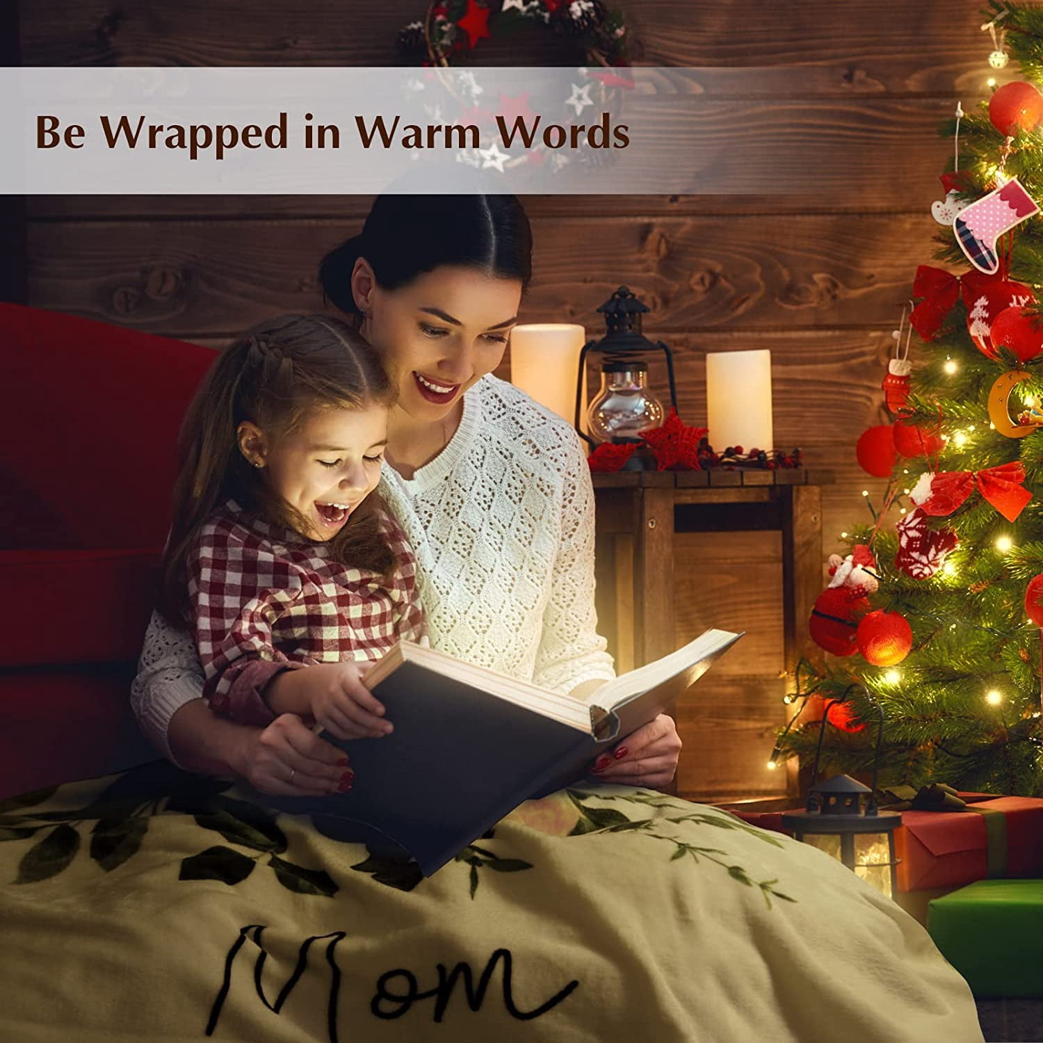 DAJU Mom Gifts Gifts for Mom Mom Birthday Gifts 40thth Birthday Gifts for Women for Mom Christmas Day Gifts for Mom Mom Birthday Gifts from Daughter Son Soft Throw Blanket(60*80inch)