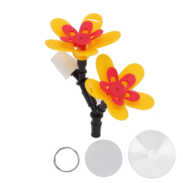 Birds Feeding Flower, Hanging DIY Hummingbird Feeder Plastic Free For Courtyard For Garden Dual Flower