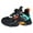 Orange, variant on Boys Winter Snow Boots Platform Antislip Hiking Shoes Waterproof Splice Leather Plush Lined Cold Weather Sneakers Red 2 Big Kid