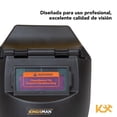 thumbnail image 3 of Careta Electrónica Para Soldar Uso Industrial 9-13 Kingsman negro, 3 of 4