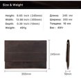 thumbnail image 6 of Bigcan Genuine Leather MacBook Pro Case – Customizable 14.2-inch Sleeve with Magnetic Closure, Airtag Holder, and Travel-Friendly Design, 6 of 10