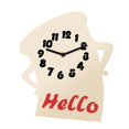 thumbnail image 2 of Reloj mesa sencillo, creativo, con base estable y silencioso, acrílico, ideal para la cocina, el dormitorio, el escritorio, la oficina o la sala Beige, 2 of 8
