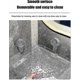 thumbnail image 3 of Raidley Easymount Non-drill Wall Caddy With Suction Cup Storage Shelf For Bathroom, 3 of 5