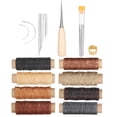 thumbnail image 3 of Leather Sewing Kit, Leather Sewing Thread Leather Repair Kit, 37Pcs Leather Sewing  For Leather Repair Leather Sewing, 3 of 8