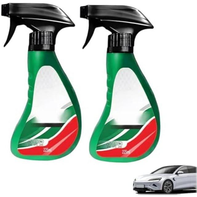 Multi-Purpose Gentle Formula Windshield Degreaser Spray,Automotive Car Window and Glass Cleaner,Multi-Surface Cleaner & Instant Gloss Finish (2PCS)