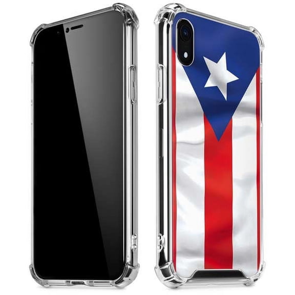 Skinit Countries of the World Puerto Rico Flag iPhone XR Clear Case