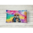 thumbnail image 2 of Carolines Treasures DAC4012PW1216 16 x 12 in. Unisex Hippie Animal Otter Polyester Fabric Throw Pillow, 2 of 4
