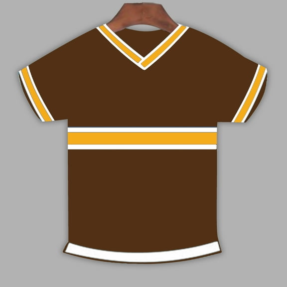 Men V-Neck T Shirts Design For Walmart Casual Wear T-Shirt Short Sleeve Fitted V-neck Tees for Menswear:Brown Color T-Shirt