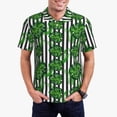 thumbnail image 1 of Fotbe Palm Greenery Camiseta Polo de Golf para Hombre con Estampado – Camisa Deportiva Transpirable con Cuello Abotonado-Medium, 1 of 6