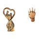 thumbnail image 1 of Figura De Pareja, Estatua, Recuerdo, Regalo Para Amantes, Escultura, Adorno Para Aniversario, Novia, Familia, Manos Masculinas Entrelazadas, Escultura Para El Hogar, Dormitorio, Estante,, 1 of 8